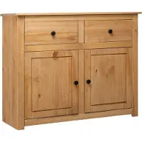 Syfax Sideboard 93x40x80 cm Kiefernholz Panama