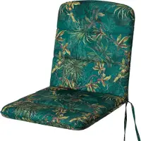 Stanis³aw Jurga PillowPrim Gartenmöbel Kissen, für Stuhle oder Liege, balkon, outdoor, Liegenauflage, Polster, Sofa, Rutschfeste Schicht, Grünes Gras, 102 x 50 x 6 cm