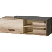 Minio , TV-Schrank "ROMEO 11", rechts, Lowboard, Canyon Eiche / Arusha