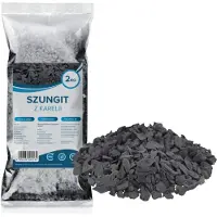 Wessper Schungit Rohsteine 2 kg – Wassersteine zur natürlichen Filtration & Energetisierung für Trinkwasser