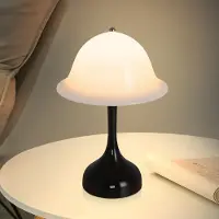 ZMH Tischlampe Kabellos Nachttischlampe LED Touch Tischleuchte USB Aufladbar Nachttischlampen Schwarz Dimmbar Schlafzimmerlampe Innen Nachtlicht