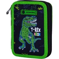 Astrabag T-REX NEON Doppeldecker-Federtasche mit Mine, AC21, 503023019