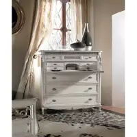 AEA Kommode Luxus Kommoden Wohnzimmer Holz Klassischе Design Weiß