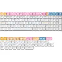 NUPHY Tastenkappen Set für Mechanische Tastatur Numoji nSA Profile Dye-sub PBT Keycaps Bright / All in One