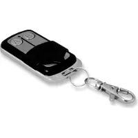 G.B.S. Elettronica Open 2, RF Wireless, Drucktasten, Schwarz, Silber