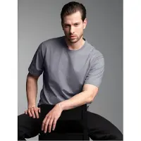 Trigema T-Shirt "T-Shirt DELUXE Baumwolle" 1 Stk.