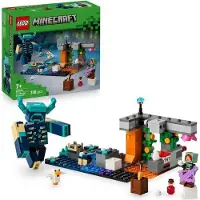 LEGO Minecraft 21274 La Rencontre Avec Le Warden, Bauset mit Warden-Figur, Abenteuer-Spielset für Kinder ab 7 Jahren