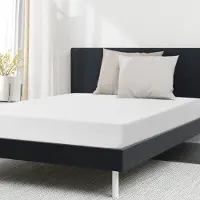 Merax Ergonomische Matratzen 140x200cm H2 H3 Schaummatratzen, bequem Tagesdecke mit Antirutschpartikeln und Griffen, hochwertige Qualität Matratze
