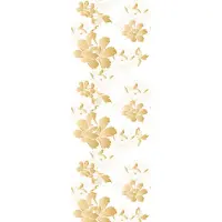 Queence Vinyltapete "Melina", weiß, B:0,9m L:2,5m, Vinyl, Tapeten, Vinyltapete, 90x250cm, selbstklebend, kinderleichte Anbringung,, Sticker