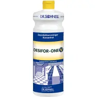 DR. SCHNELL GmbH & Co. KGaA DR.SCHNELL DESIFOR-ONE V Desinfektionsreiniger, Hochkonzentrat, Flüssige Flächendesinfektion für wasserfeste Oberflächen und Böden, 1 Liter - Flasche