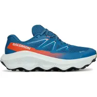 Salomon Trailrunningschuh "ULTRA FLOW 2 GTX", Herren, Gr. 48, blau (dunkelblau, ballad blau, cherry tomato), Synthetik, Textil, Schuhe Trailrunningschuh, wasserdicht