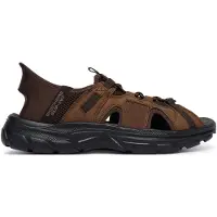 SKECHERS für Herren. 205181 Revolted Merrick Braun Schnürschuhe (44), Wohnung, Schnürsenkel, Lässig, Sportlich, Draußen