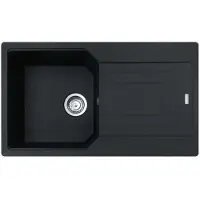 Franke Urban - Fragranit Küchenspüle UBG 611-86, 860x500 mm, onyx 114.0700.112