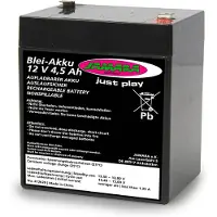 Jamara Akku Rideon 12V 4,5Ah Blei