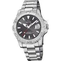 Jaguar Edelstahl Herren Uhr Analog Elegant Armbanduhr silber Pro Diver D2UJ969/3