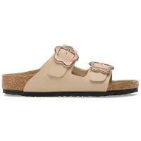 Birkenstock - Kid's Arizona Flower Buckle Birko-Flor - Sandalen Gr 30 - Regular beige