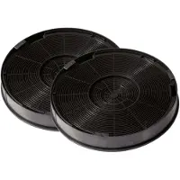 Franke Filtro Carbon, Filter für Dunstabzugshaube, Schwarz, Karbon, 2 Stück(e)