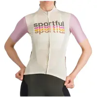 Sportful - Women's Supergiara Logo 2 Jersey - Radtrikot Gr XXL beige