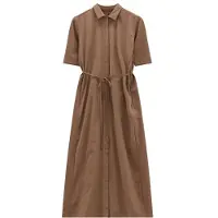 Jeanne Baret - Women's Sumatra Shirt Dress - Kleid Gr 42 braun