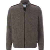 Babista Strickjacke "Outdoor Strickjacke BARIMO", Herren, Gr. M, braun, Obermaterial: 50% Wolle mw. 50% Polyamid ECONYL PA ECONYL., Strickjacken Strickjacke