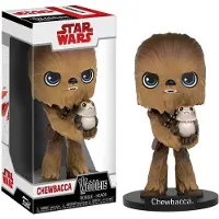 Funko POP! Wobblers: Star Wars - The Last Jedi - Chewbacca, Sammelfigur, Film & TV-Serien