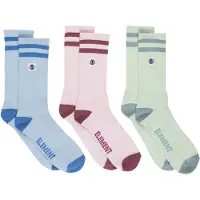 Element Socken "2Tone Icon 3Pk", Herren, bunt (light lila), Obermaterial: 71% Baumwolle, 24% Polyester, 4% Elastodien, 1% Elasthan., Socken Socken