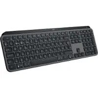 Logitech MX Keys S, Kabellos, Bluetooth, Scherenschalter, QWERTY, LED, Graphit