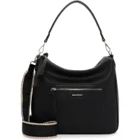 Emily & Noah Beuteltasche "Beutel E&N Josepha", Damen, Gr. B/H/T: 29cm x 27cm x 11cm 0, schwarz (schwarz 100), Polyurethan, Taschen Beuteltasche