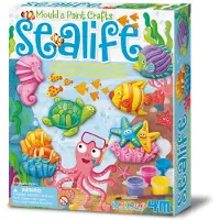 4M Modella e colora, mondo marino, 6 Jahr(e), Kunststoff