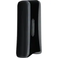 SemyTop Semy Top Dusch- und Badspender, 350 ml, glänzend, Eleganter Duschspender für Flüssigseifen oder Shampoos, Farbe: schwarz matt