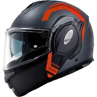 Vito Reverse Klapphelm mit Kinnbügel und Neondesign | Modularhelm Sturzhelm Motorradhelm | Neon | M (57-58 cm)