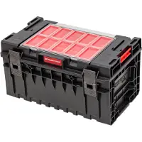 Tool Brothers RHINO XXL Werkzeugkoffer ECO Handling+ Höhe L 38 l IP66 mit herausnehmbaren Trennwänden + Boxen