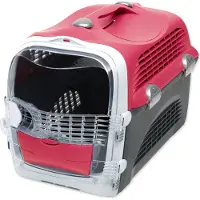 Catit Transportbehälter Cabrio Rot Kunststoff 27 x 53 x 40,5 cm