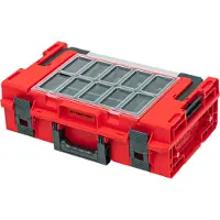 Tool Brothers RHINO XXL Werkzeugkoffer ULTRA Handling+ Höhe M 15,4 l IP66 mit herausnehmbaren Trennwänden + Boxen