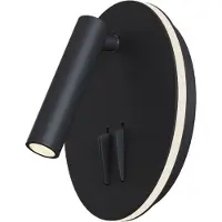 Maytoni Ios 176 Wandleuchte C176-WL-01-6W-B LED, Schwarz, aus Aluminum, 3000K, 540lm