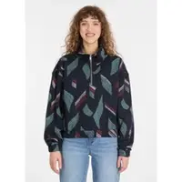 Ragwear Sweatshirt "IZZAR PRINT", Damen, Gr. XS, blau (navy), Sweatware, Obermaterial: 70% Baumwolle, 30% Polyester, bedruckt, gemustert, normal, Rundhals, elastischer Bund, Sweatshirts Sweatshirt