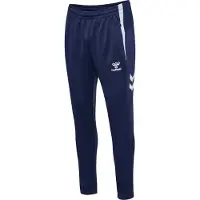 Hummel Trainingshose "HMLLEAD 2.0 TRACK PANTS", Herren, Gr. M, N-Gr, schwarz, Obermaterial: 100% Polyester, Hosen Trainingshose, aus Polyester, atmungsaktiv, mit verstellbarer Zugschnur im Bund