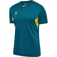 Hummel hmlAUTHENTIC PL JERSEY S/S BLUE CORAL/SULPHUR SPRING M