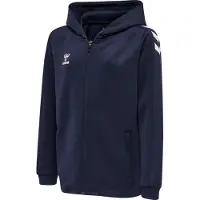 Hummel Kinder Kapuzenjacke Core XK Poly Zip Hood Sweat 212651-7026 128 - Marine - 128