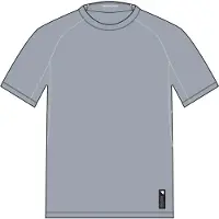 Endura Alltrack Rout Short Sleeve Tech Tee aluminium S