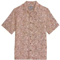 Royal Robbins - Camino Pucker S/S - Hemd Gr M braun