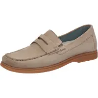 Sioux Slipper "Giumelo-712-H", Herren, Gr. 44.5 (UK 10), braun (hellbraun), Obermaterial: 100% Kalbsveloursleder CAVL. 100% Gummi rubber., Schuhe Slipper