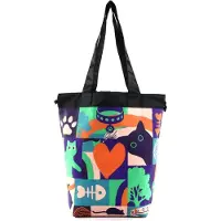 Gabs Schultertasche Piccola Shopper Bag Cats in Love bunt