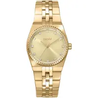 DKNY "Essentials Watch" Armbanduhr, Damenuhr, Edelstahlarmband, analog