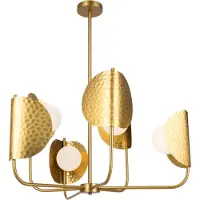 Maytoni Tropic Pendelleuchte Messing - 5-flammig , Glas & Metall
