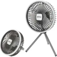 Aktive Multifunktionaler Ø Usb-portabler Ventilator 17 Cm Silber One Size / EU Plug 220V Silber One Size