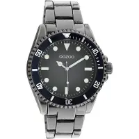 Oozoo Herren Edelstahlarmband Uhr Timepieces silber Analog Quarzuhr UOC11013