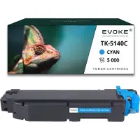 Evoke Toner für Kyocera TK5140C-TK5140C TK5140C Blau (cyan) | Ersatz für M6030 M6530 P6130