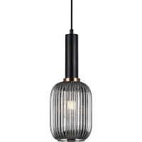 ITALUX Antiola PND-5588-1M-BK+SG Hängelampe