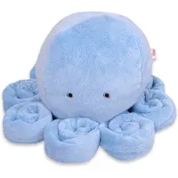 Bobono Großes Kuscheltier Oktopus XXL - blau